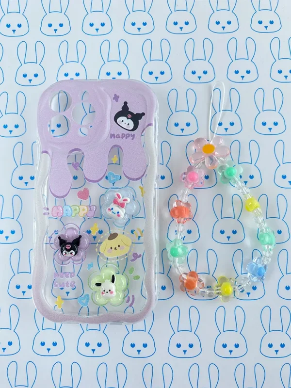 Funda Kuromi 3D con accesorio