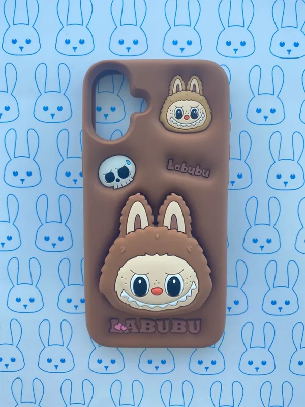 Funda Moschino Labubu 3D