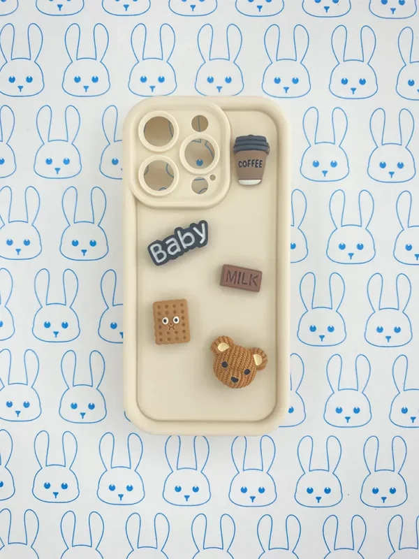 Funda Perzonalizada 3D con Pines Coffee-Milk - Imagen 8