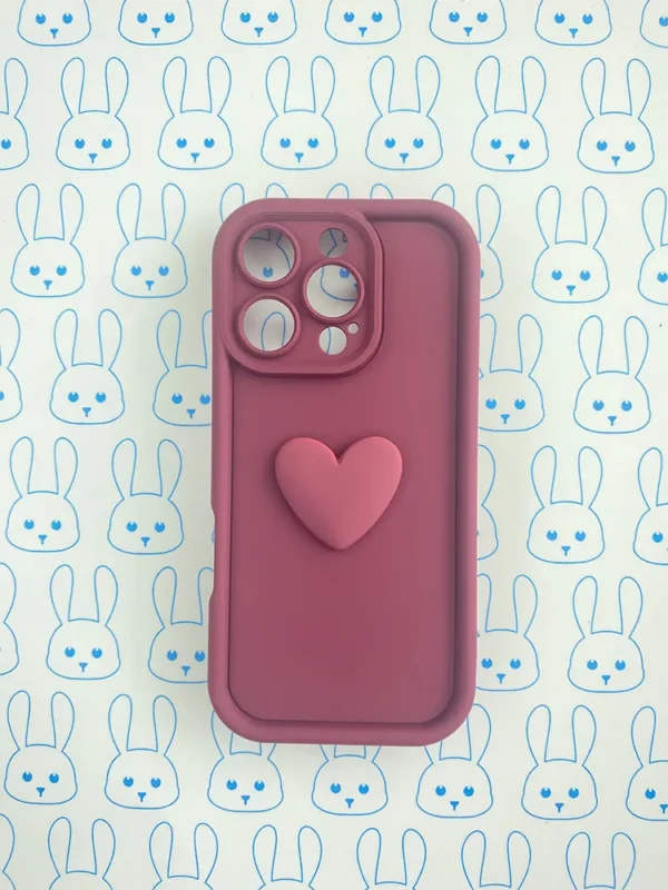 Funda Roja con Forma de Corazón - Imagen 8