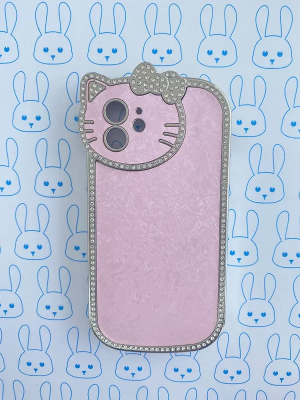Funda Diamantada Rosa Hello Kitty - Imagen 10