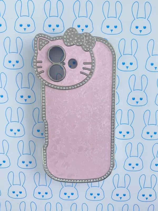 Funda Diamantada Rosa Hello Kitty - Imagen 14