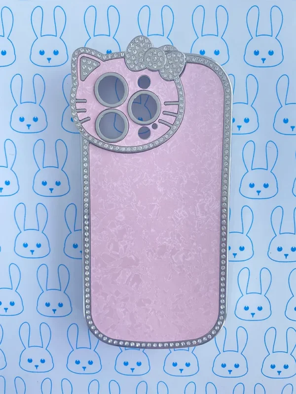 Funda Diamantada Rosa Hello Kitty - Imagen 15