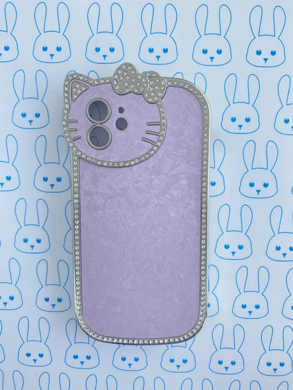 Funda Diamantada Lila Hello Kitty - Imagen 15