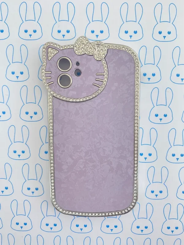 Funda Diamantada Lila Hello Kitty - Imagen 16