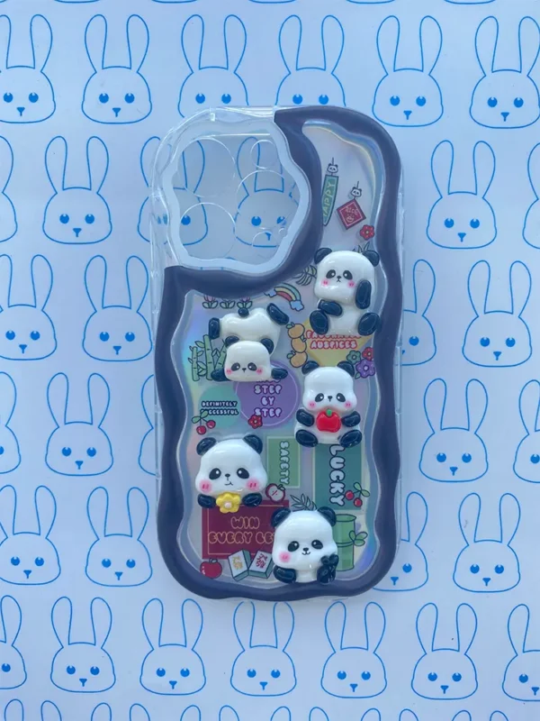 Funda Panda 3D Negro - Imagen 11