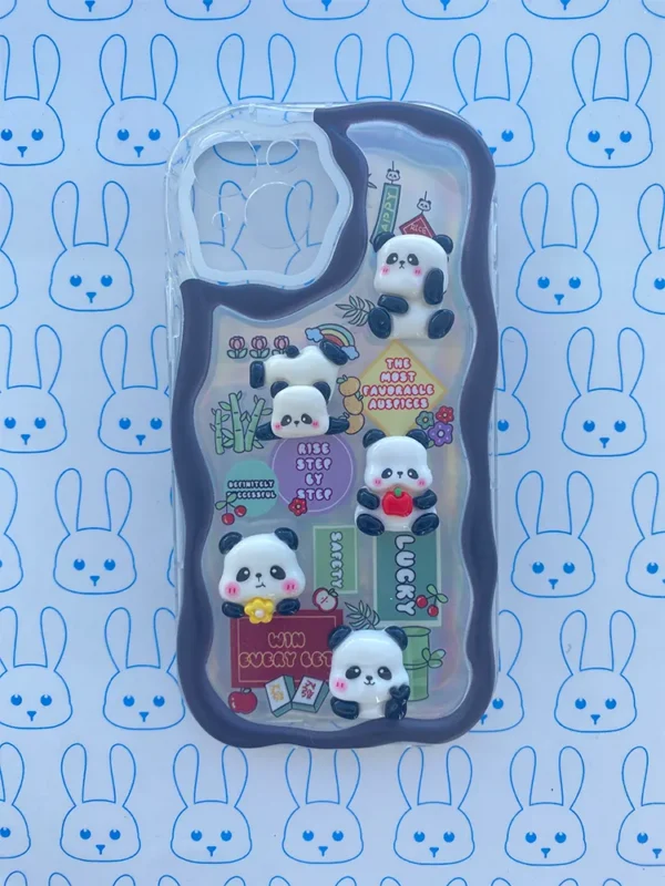 Funda Panda 3D Negro - Imagen 8