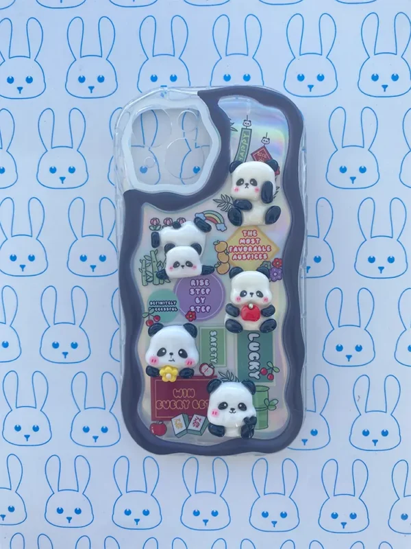 Funda Panda 3D Negro - Imagen 9