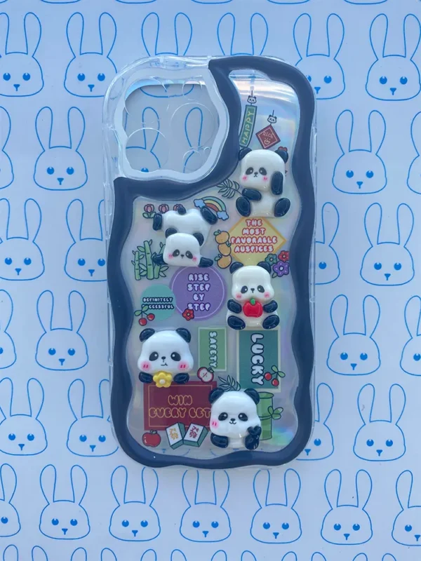 Funda Panda 3D Negro - Imagen 10