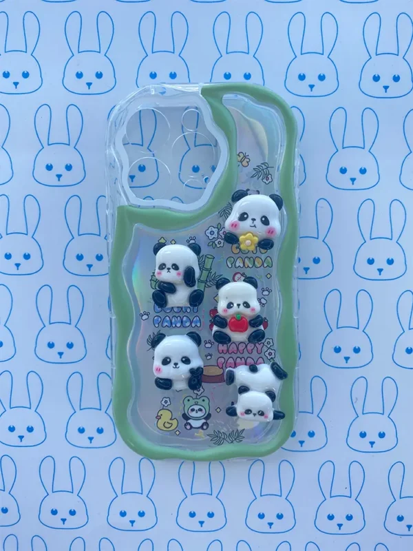Funda Panda 3D Verde - Imagen 11
