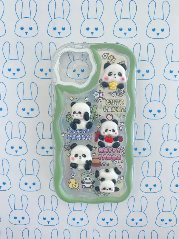 Funda Panda 3D Verde - Imagen 13
