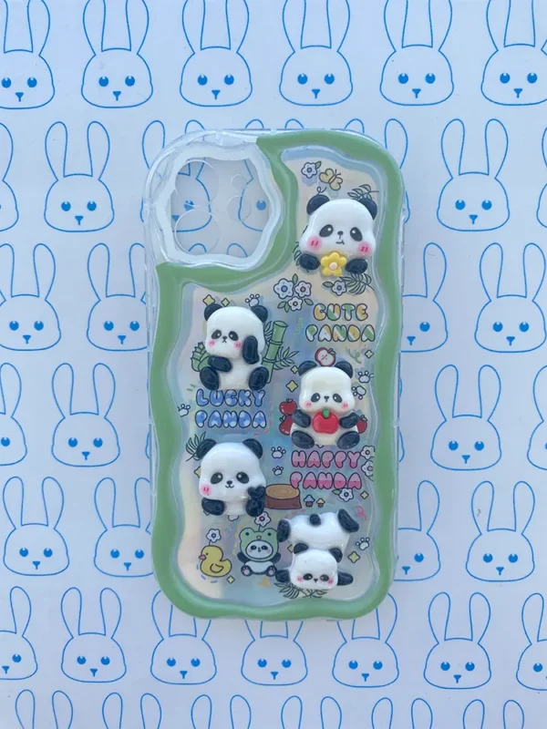 Funda Panda 3D Verde - Imagen 14
