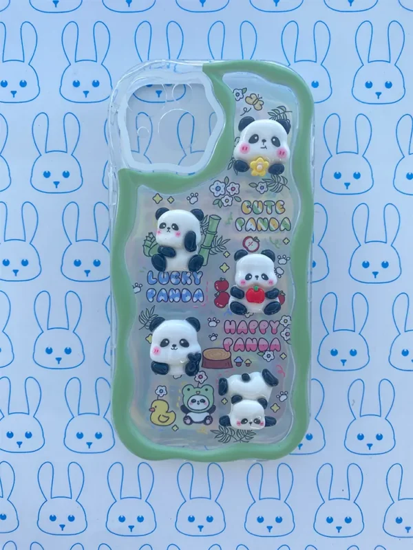 Funda Panda 3D Verde - Imagen 8