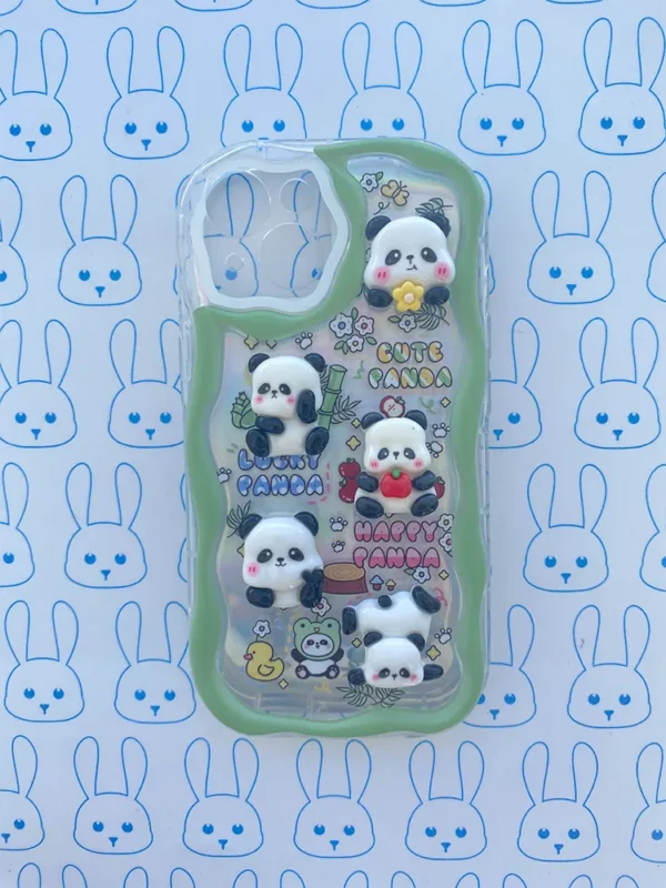 Funda Panda 3D Verde - Imagen 9