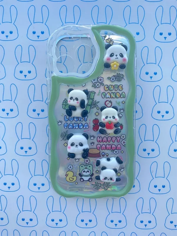 Funda Panda 3D Verde - Imagen 10