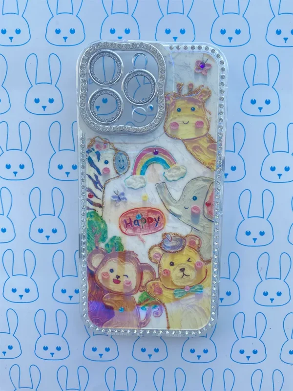 Funda Zoo Happy en Acuarela 1 - Imagen 2