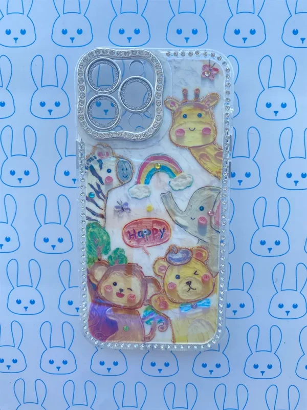 Funda Zoo Happy en Acuarela 1 - Imagen 12