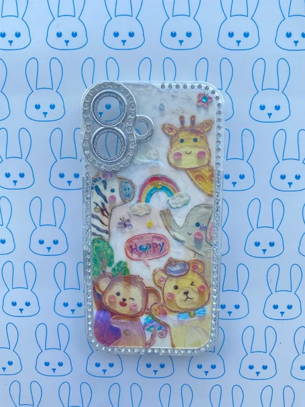 Funda Zoo Happy en Acuarela 1 - Imagen 5