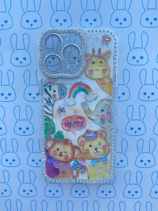 Funda Zoo Happy en Acuarela 1 - Imagen 6