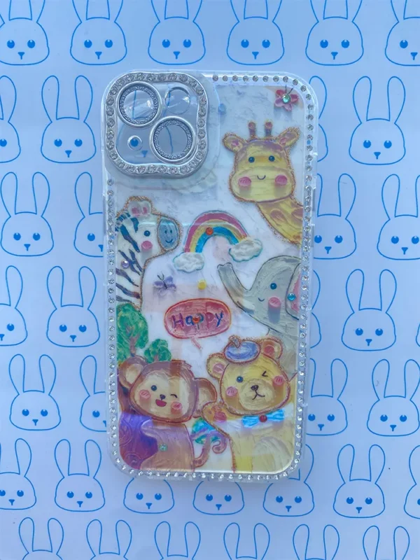 Funda Zoo Happy en Acuarela 1 - Imagen 8