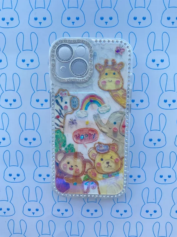 Funda Zoo Happy en Acuarela 1 - Imagen 9