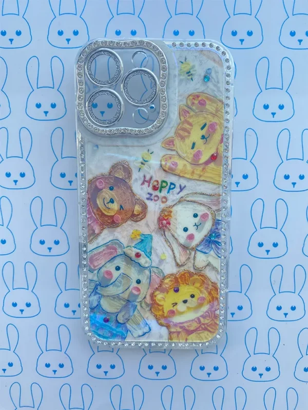 Funda Zoo Happy en Acuarela 2 - Imagen 2
