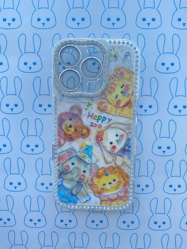 Funda Zoo Happy en Acuarela 2