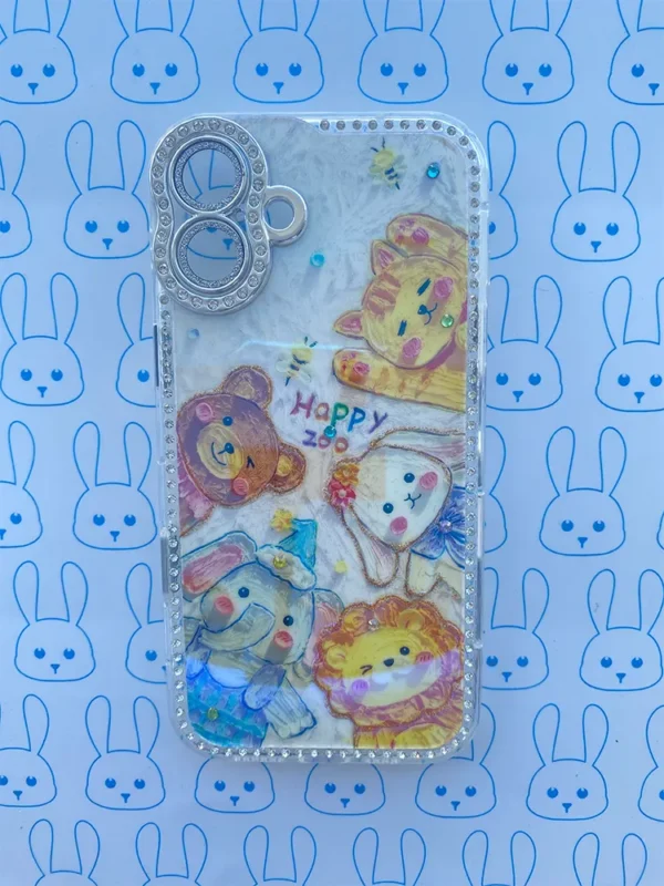 Funda Zoo Happy en Acuarela 2 - Imagen 4
