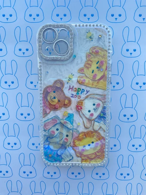 Funda Zoo Happy en Acuarela 2 - Imagen 8