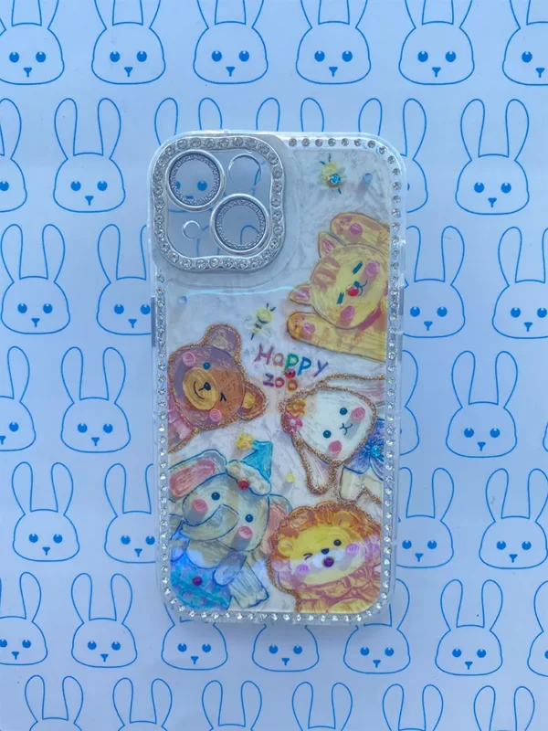 Funda Zoo Happy en Acuarela 2 - Imagen 9