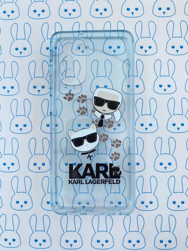 Funda Transparente con Color y Estampado - Imagen 2