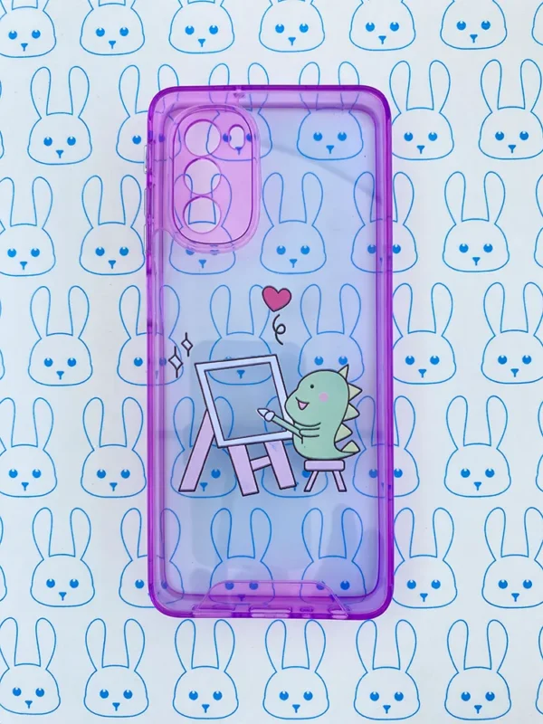 Funda Transparente con Color y Estampado - Imagen 5