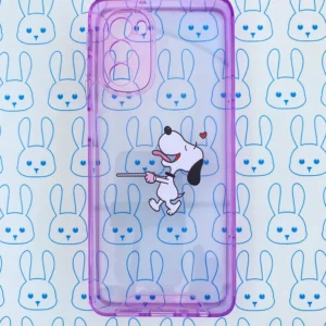 Funda Transparente con Color y Estampado