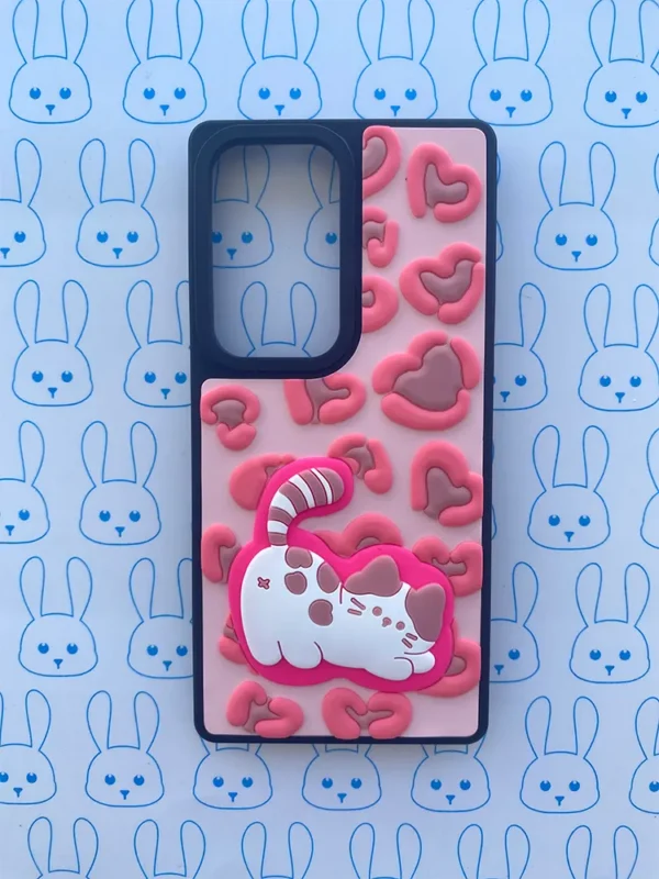 Funda Gato Amoroso 3D - Imagen 2