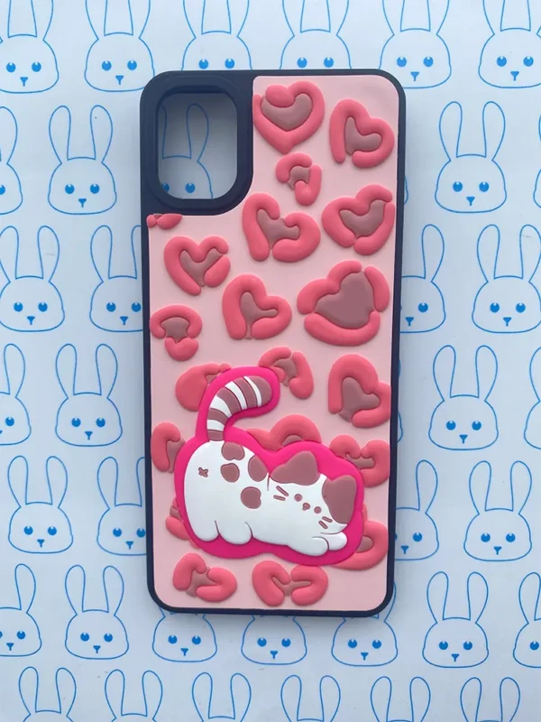 Funda Gato Amoroso 3D - Imagen 16