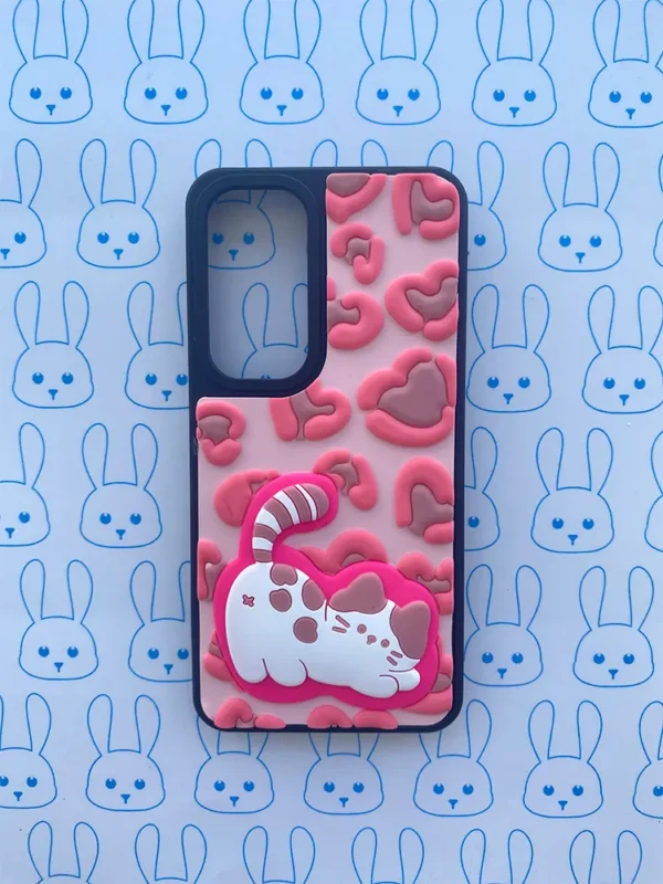 Funda Gato Amoroso 3D - Imagen 5