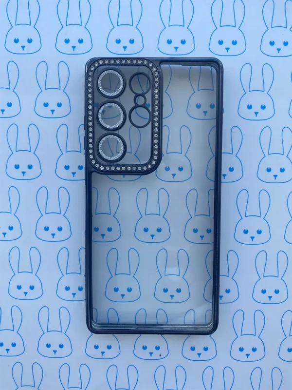 Funda Borde Diamantado Negro - Imagen 2