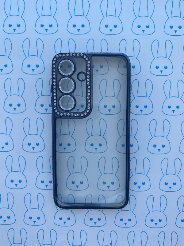 Funda Borde Diamantado Negro