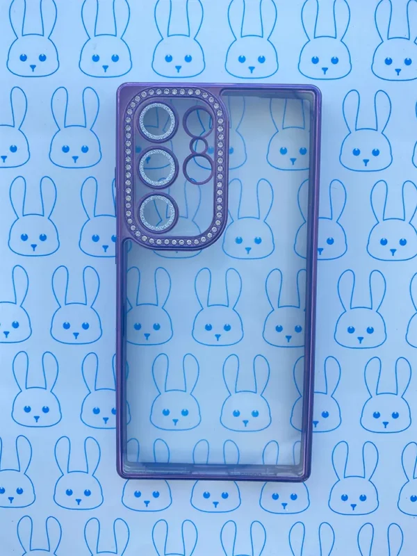 Funda Borde Diamantado Morado - Imagen 2