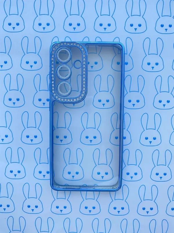 Funda Borde Diamantado Azul - Imagen 5